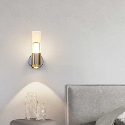 Nordic Aluminum Iron Cylinder LED Wall Sconce Lamp