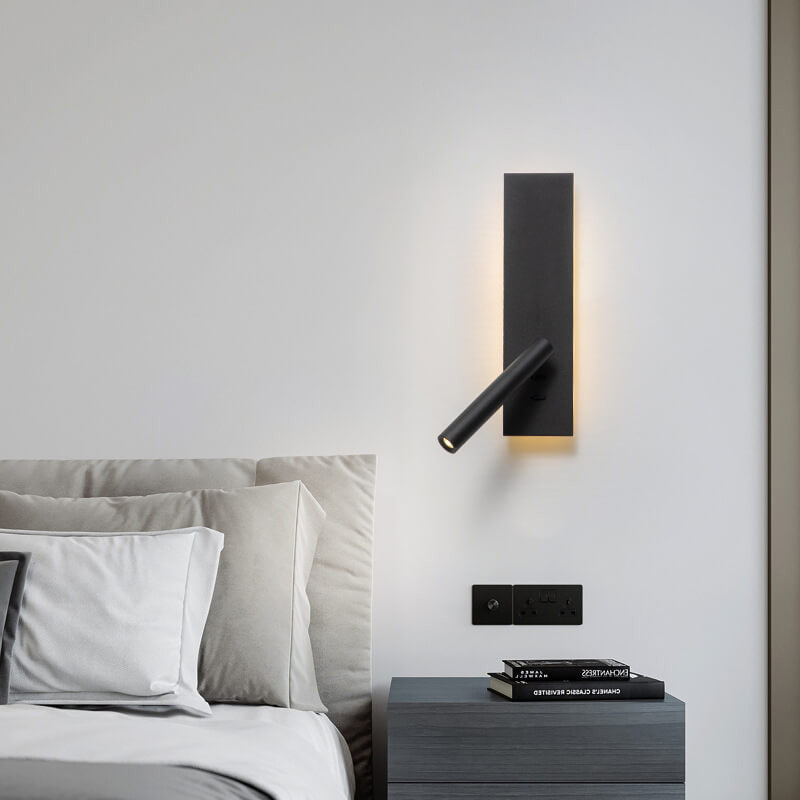 Rectangular Rotating Spotlight LED Wall Sconce Lamp