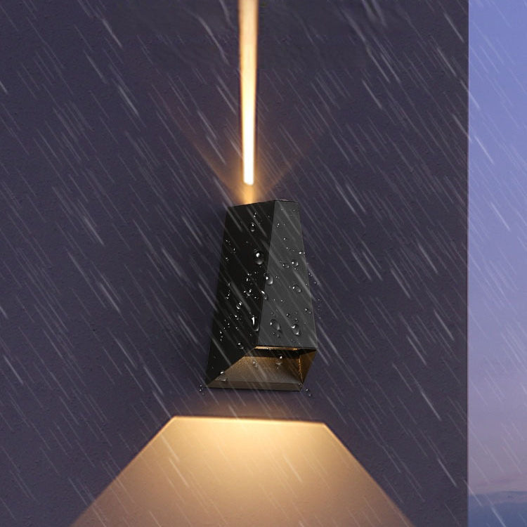 Simplicity Trapezoidal Aluminum LED Wall Sconce Lamp