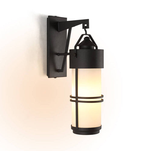 European Iron Outdoor Waterproof 1-Light Wall Sconce Lamp