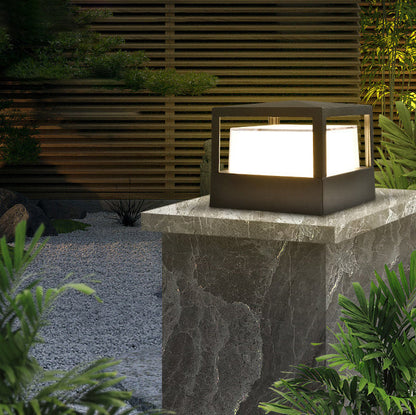 Industrial Aluminum Cylinder LED Outdoor Lawn Light