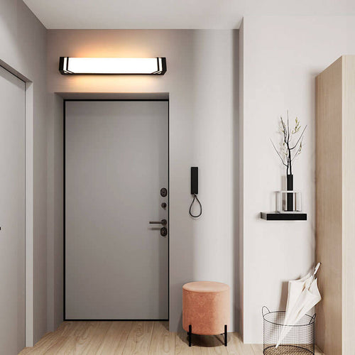 Waterproof Square LED Outdoor Sensor Wall Sconce Lamp