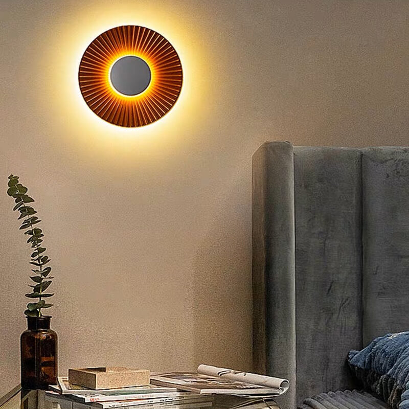 Creative Aluminum Shell Shade LED Wall Sconce Lamp