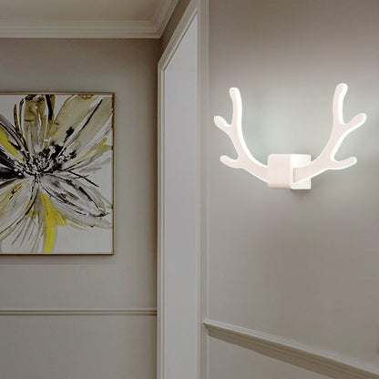 Acrylic Nordic Creative Antler Shape LED Wall Sconce Lamp