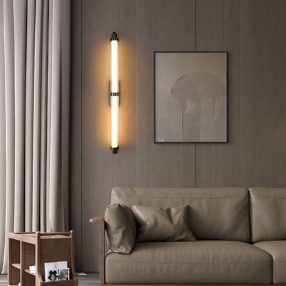 Scandinavian Stainless Steel Acrylic LED Wall Sconce Lamp