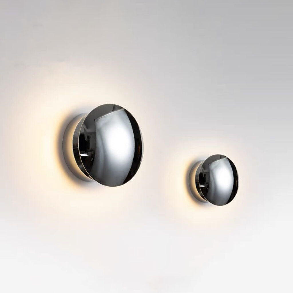 Spherical Electroplated Aluminum LED Wall Sconce Lamp