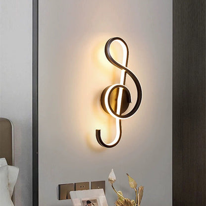 Deco Note Soft Silicone Lampshade LED Wall Sconce Lamp