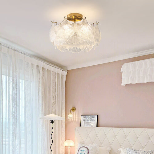 Traditional Leaf Ceiling Light