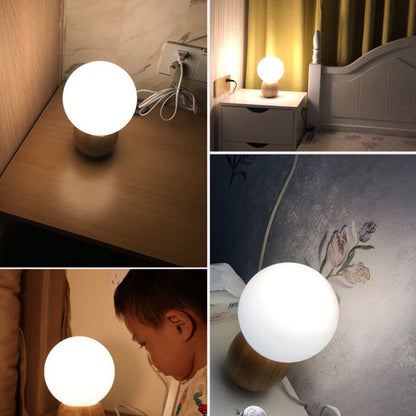 Contemporary Orb Table Lamp