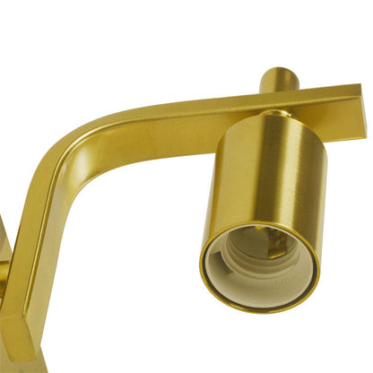 Modern Minimalist Round Iron 2-Light Wall Sconce Lamp