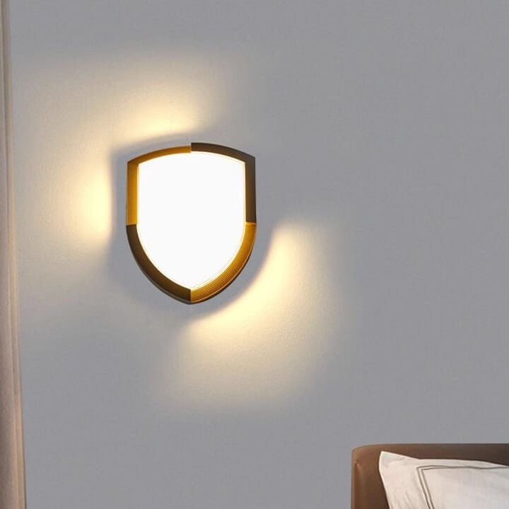 Acrylic Shape LED Outdoor Waterproof Wall Sconce Lamp