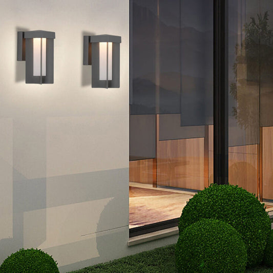 Outdoor Aluminum Iron LED Waterproof Wall Sconce Lamp