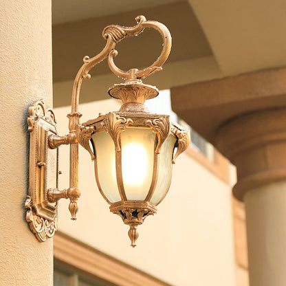 Aluminum 1-Light Outdoor Waterproof Wall Sconce Lamp