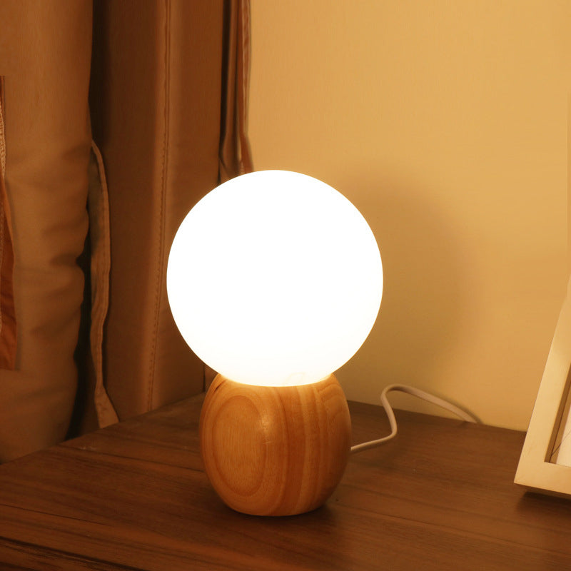 Contemporary Orb Table Lamp