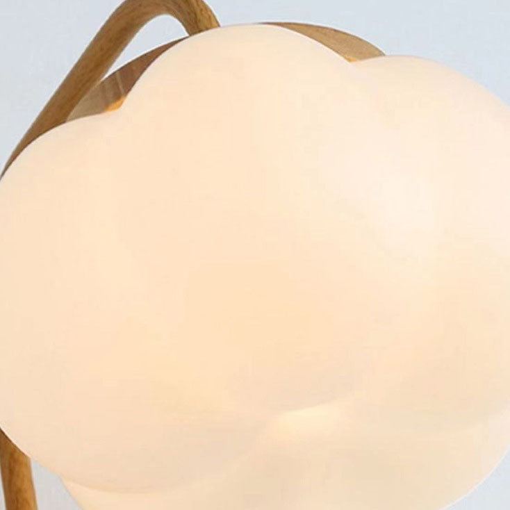 French Cream Style Raw Kapok 1-Light Wall Sconce Lamp