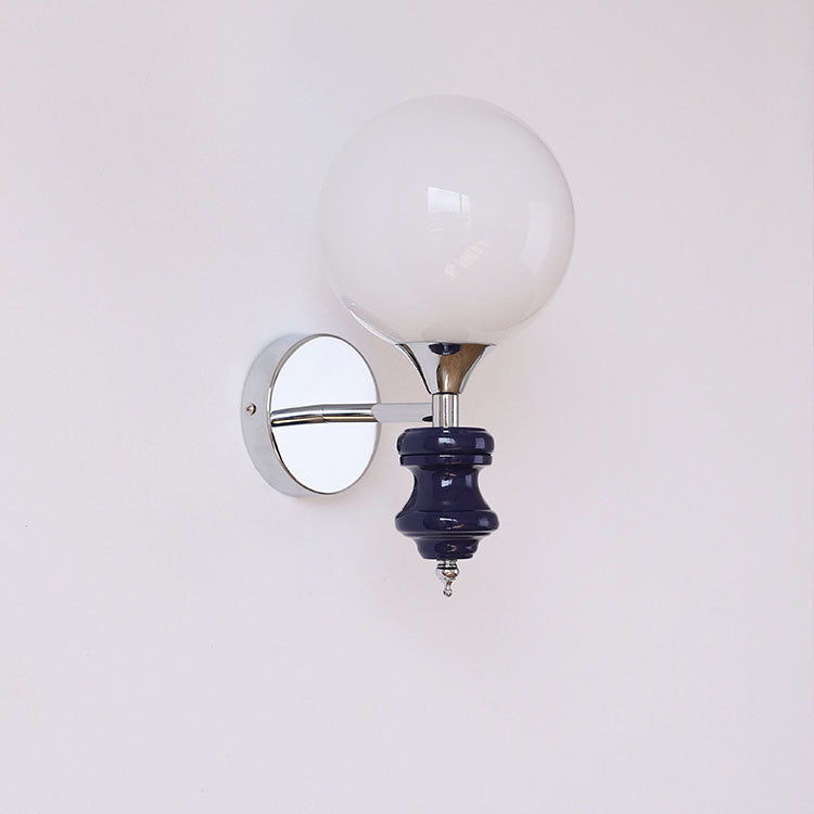 Simplicity Silver Finish Frame 1-Light Wall Sconce Lamp