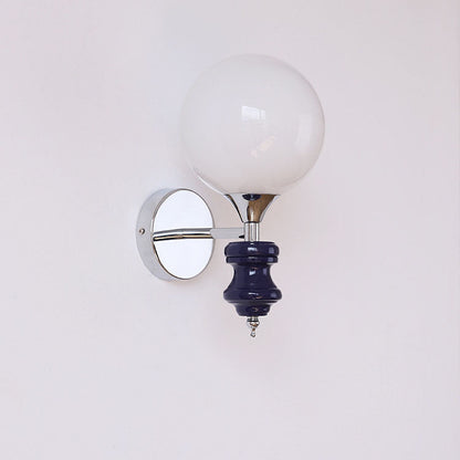 Simplicity Silver Finish Frame 1-Light Wall Sconce Lamp