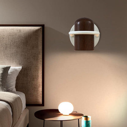 Personality Wrought Iron Cylinder LED Wall Sconce Lamp