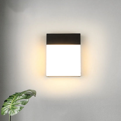 Outdoor Frosted Aluminum Waterproof LED Wall Sconce Lamp
