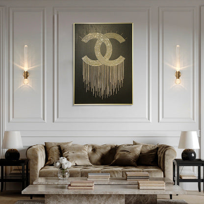 Minimalist Cylinder Striped Glass Iron LED Wall Sconce Lamp