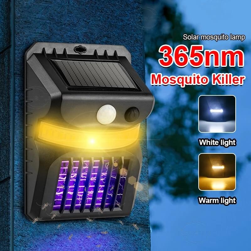 Solar Intelligent Sensor Outdoor Garden Wall Sconce Lamp