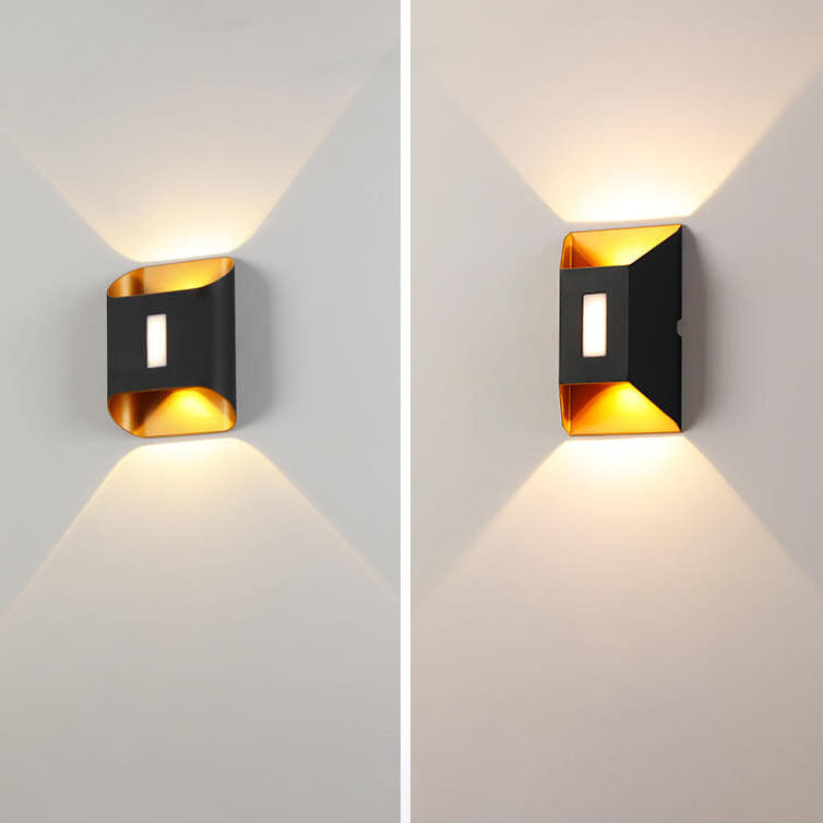 Aluminum Lens Outdoor Waterproof Patio LED Wall Sconce Lamp