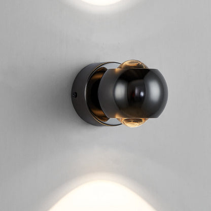 Solid Rotatable Iron Aluminum COB LED Wall Sconce Lamp