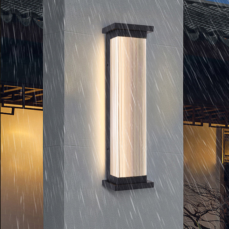 Waterproof Stainless Steel Acrylic Wall Sconce Lamp