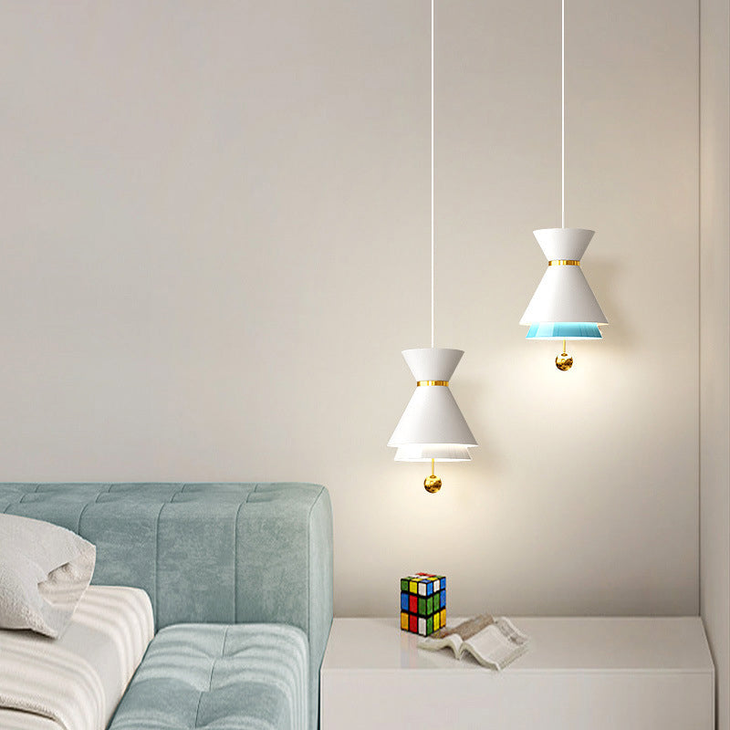 Scandinavian Bell Iron Aluminum LED Wall Sconce Lamp