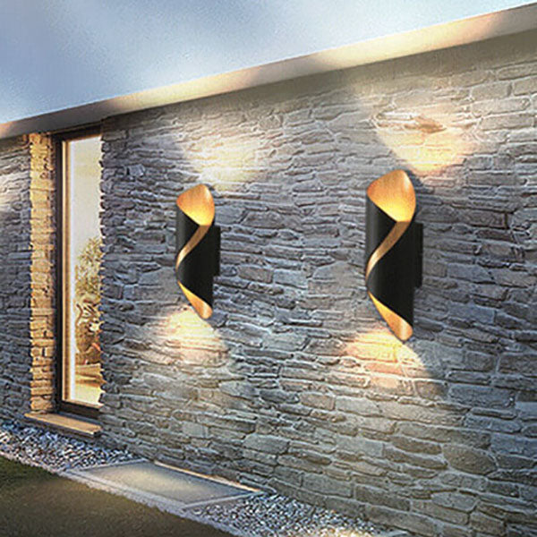 Double-headed Aluminum Acrylic LED Wall Sconce Lamp