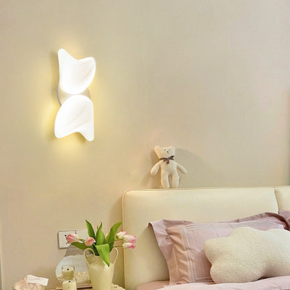 Creative PE Geometric Shade Hardware LED Wall Sconce Lamp