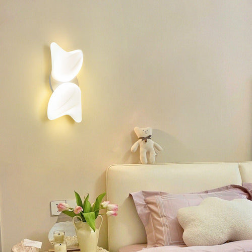 Creative PE Geometric Shade Hardware LED Wall Sconce Lamp
