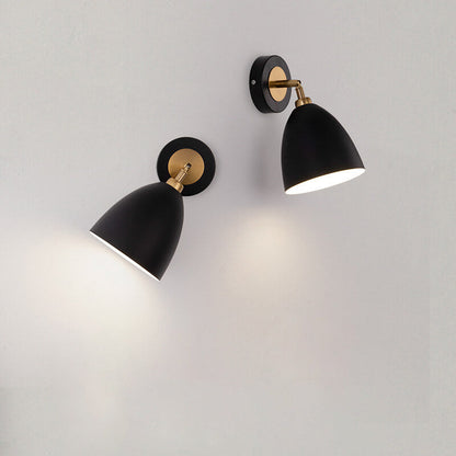 Iron Traditional Shape Shade 1-Light Wall Sconce Lamp