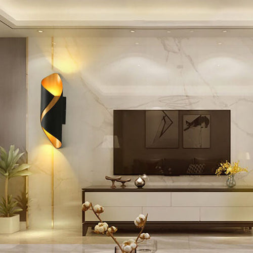 Double-headed Aluminum Acrylic LED Wall Sconce Lamp