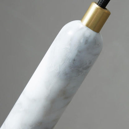 Ball Shade Marble Arm Hanging 1-Light Wall Sconce Lamp
