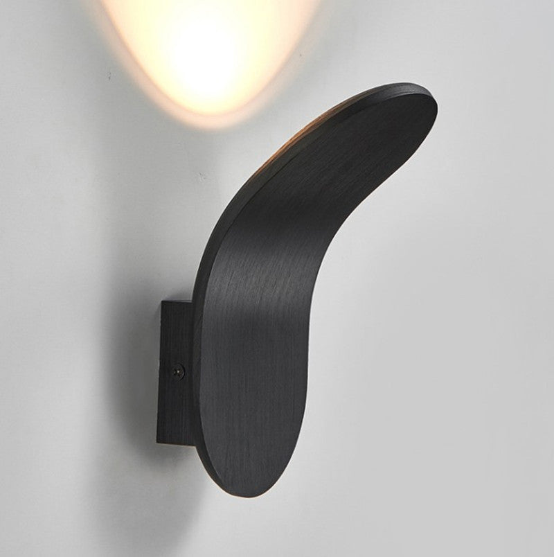 Scandinavian Aluminum Arch LED Wall Sconce Lamp