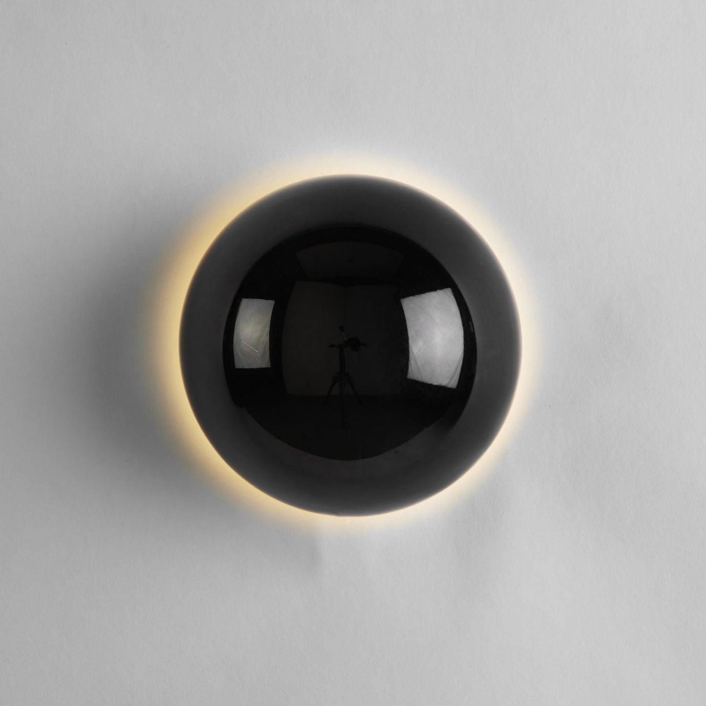 Simplicity Meteorite Semicircle Metal LED Wall Sconce Lamp