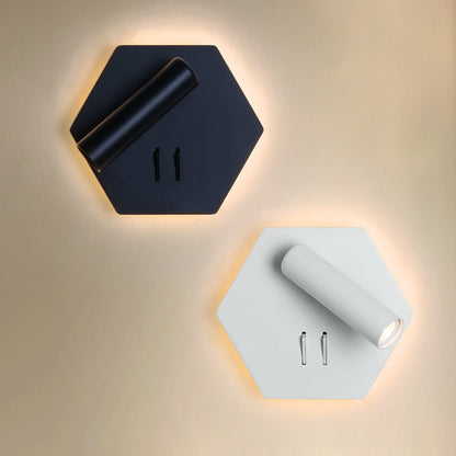 Cylinder Spotlight LED Adjustable Wall Sconce Lamp