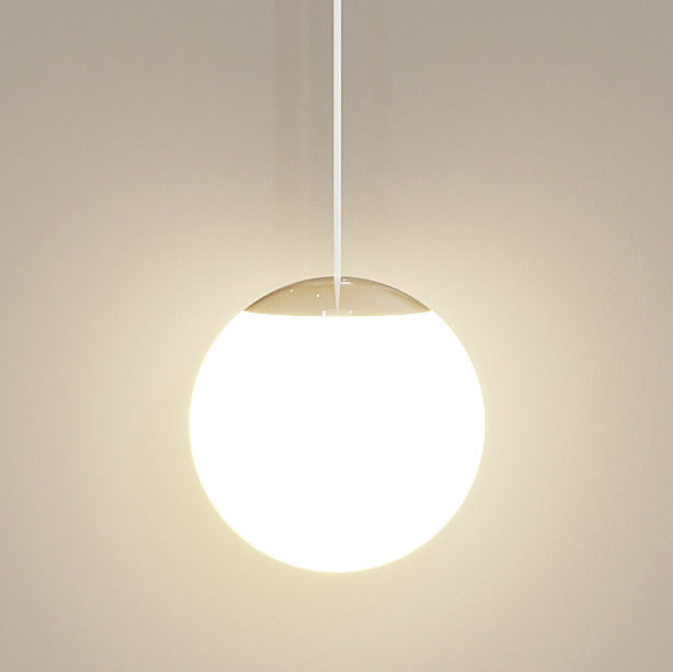 Simplicity Iron Acrylic Round Ball LED Wall Sconce Lamp