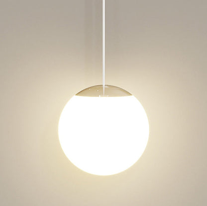 Simplicity Iron Acrylic Round Ball LED Wall Sconce Lamp