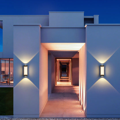 Simplicity Down Luminous LED Waterproof Wall Sconce Lamp