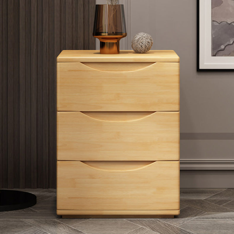 Japanese Wood Nightstand
