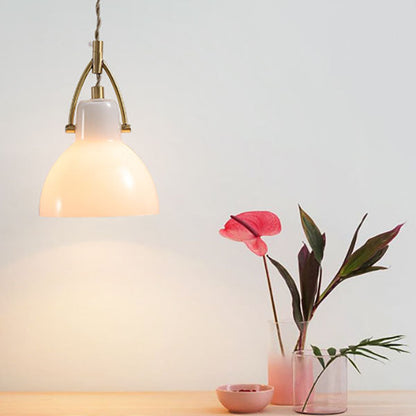 European All Brass Glass 1-Light Wall Sconce Lamp