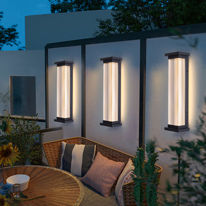Waterproof Stainless Steel Acrylic Wall Sconce Lamp