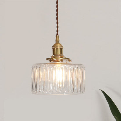 Traditional Brass Pendant Light