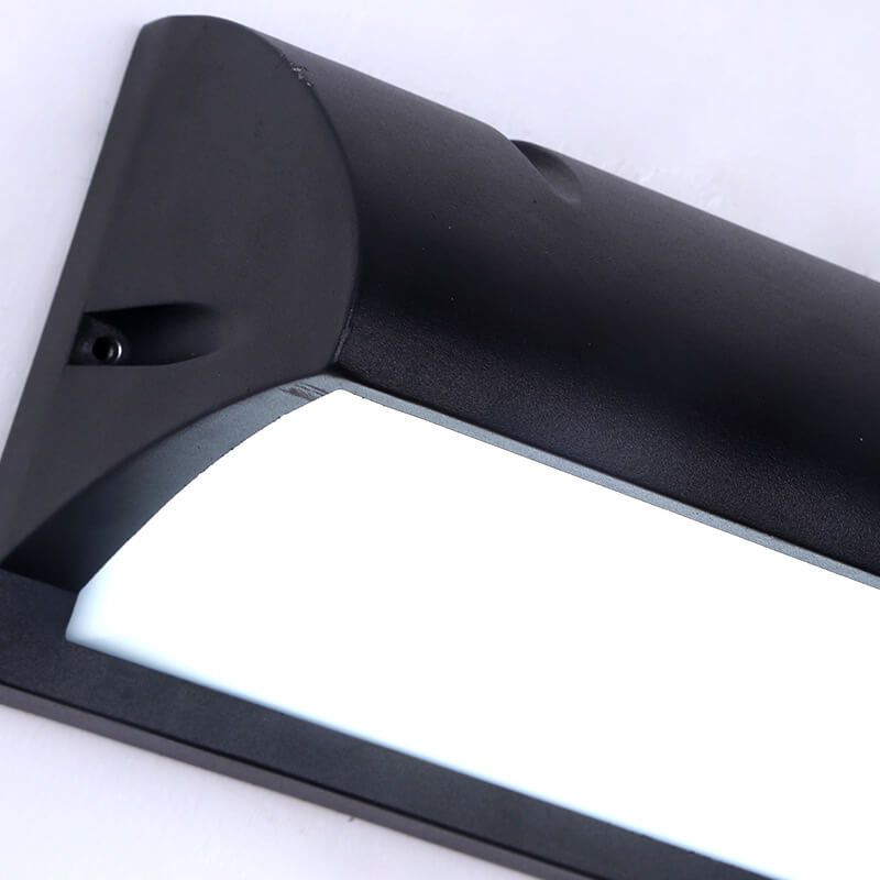 Geometry Outdoor Waterproof Sensor LED Wall Sconce Lamp