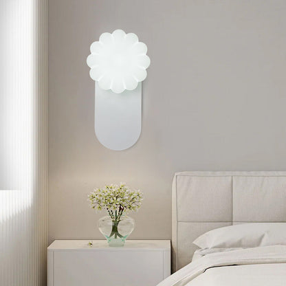 Simplicity PE Pumpkin Shape Iron 1-Light Wall Sconce Lamp