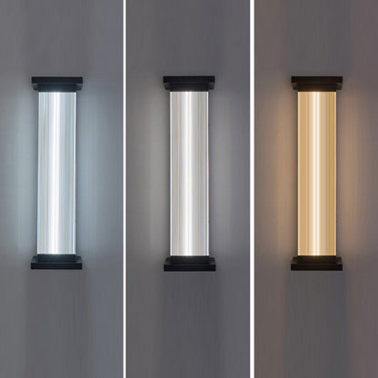 Waterproof Stainless Steel Acrylic Wall Sconce Lamp