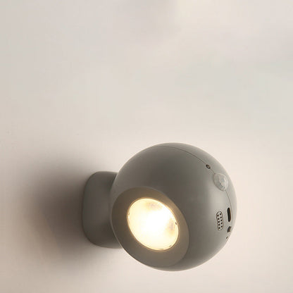 Modern Minimalist Orb USB ABS LED Wall Sconce Lamp