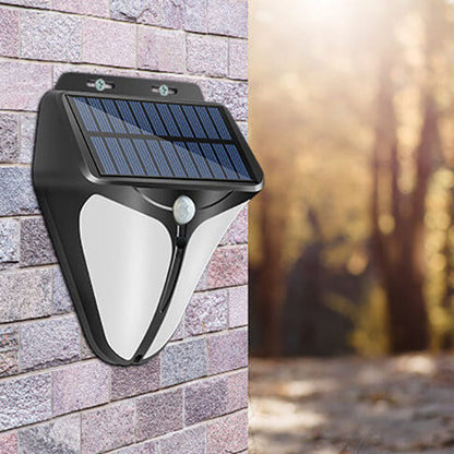 Solar Waterproof Body Sensor Patio LED Wall Sconce Lamp